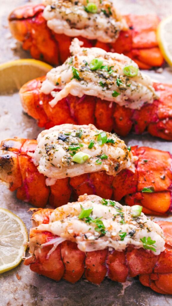 Garlic Butter Lobster Tails