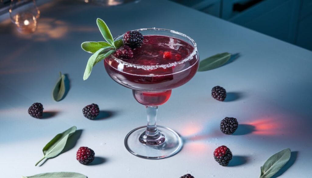 Blackberry Sage Margarita