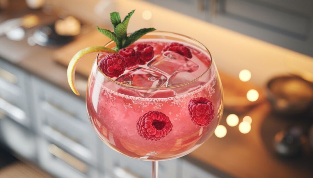 Champagne Valentine’s Day Punch