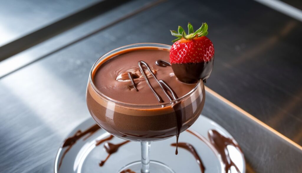 Chocolate Covered Strawberry Cocktail