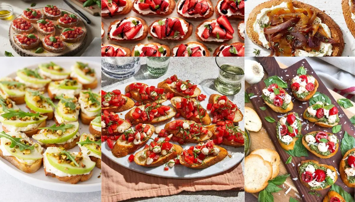 Crostini and Bruschetta Easy Recipes 