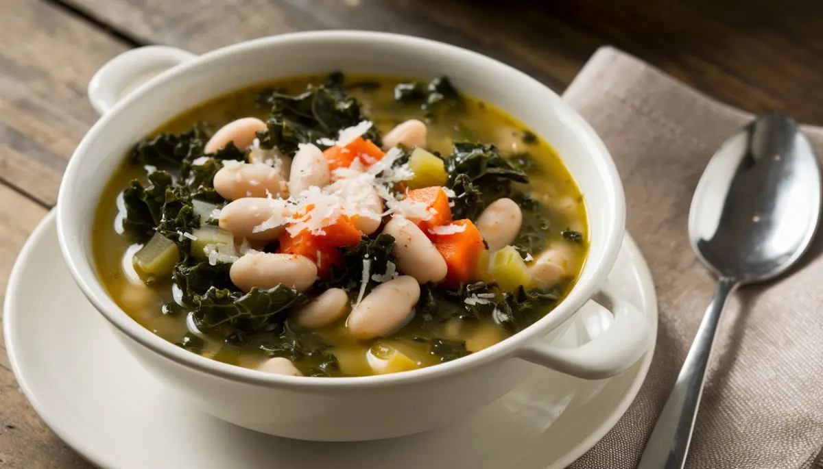 Tuscan White Bean and Kale Soup