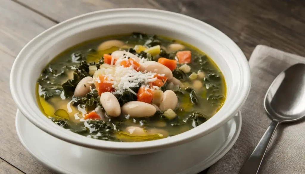 Tuscan White Bean and Kale Soup