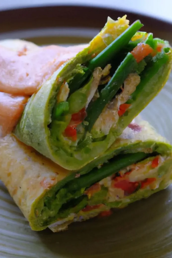 Effortless Veggie Omelette Roll