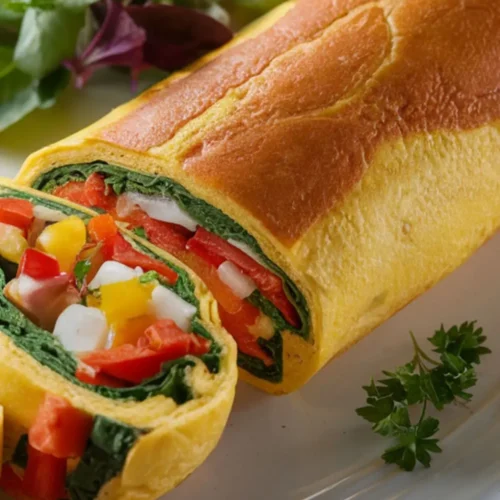 Veggie Omelette Roll