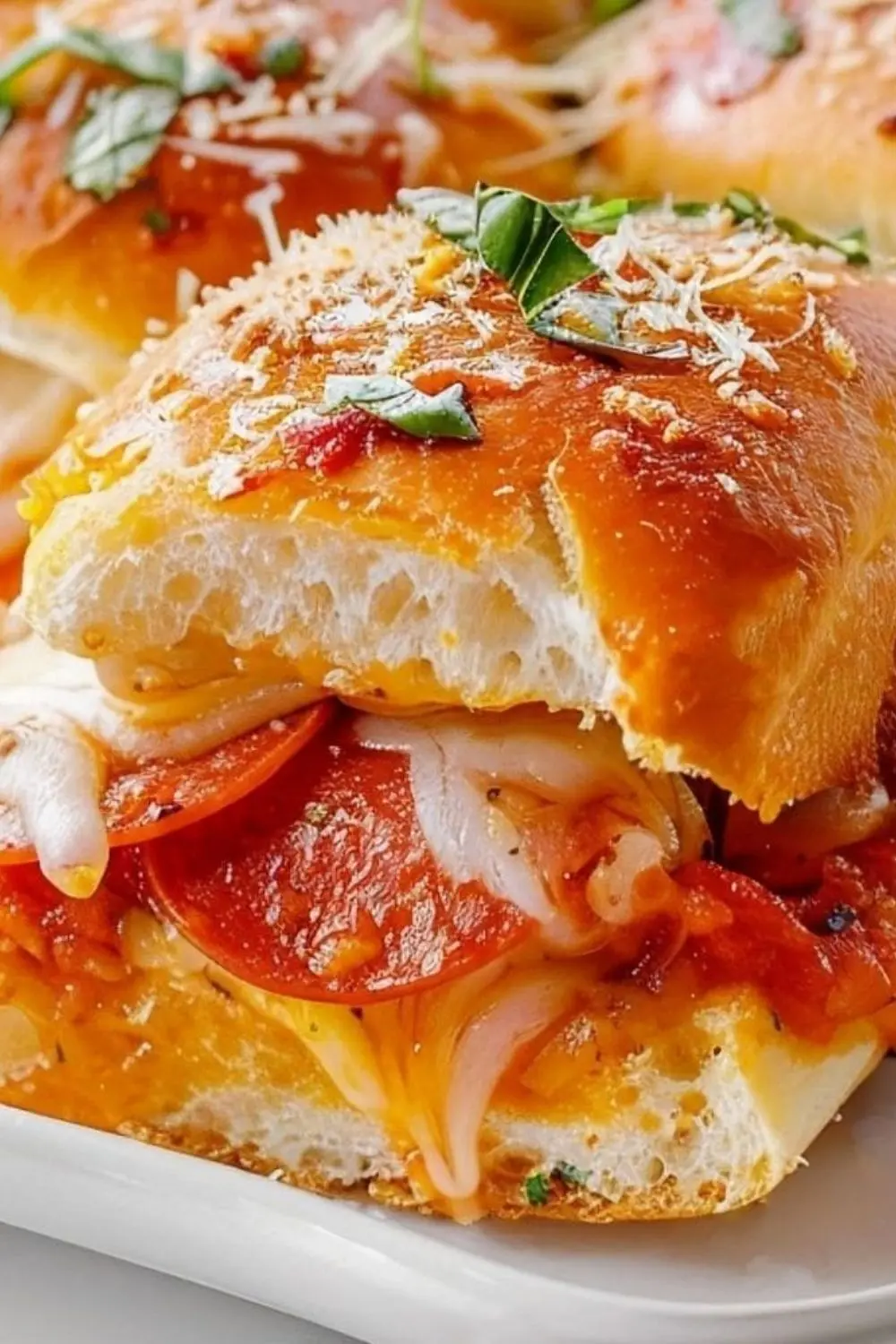 Pepperoni Pizza Sliders