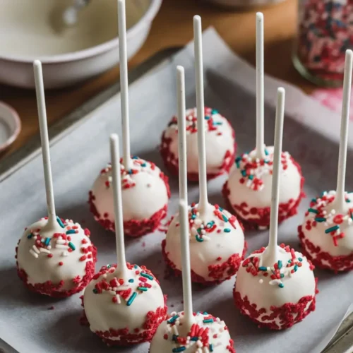 Red Velvet Cake Pops