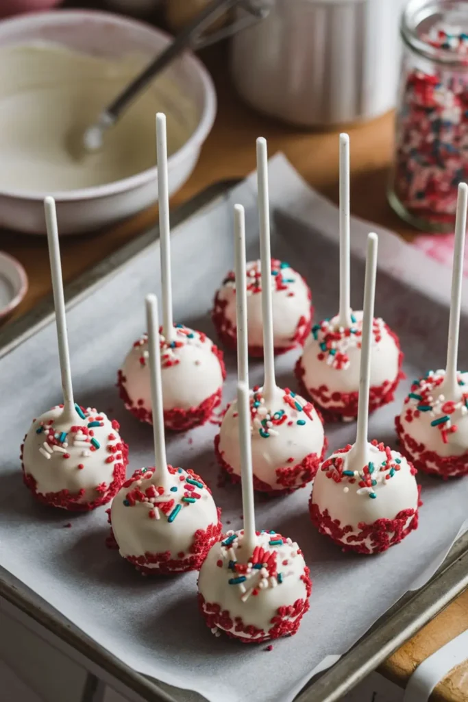 Red Velvet Cake Pops