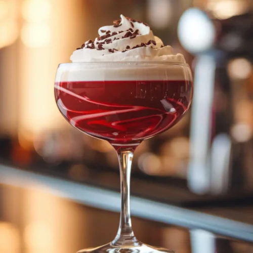 Red Velvet Chocolate Martini