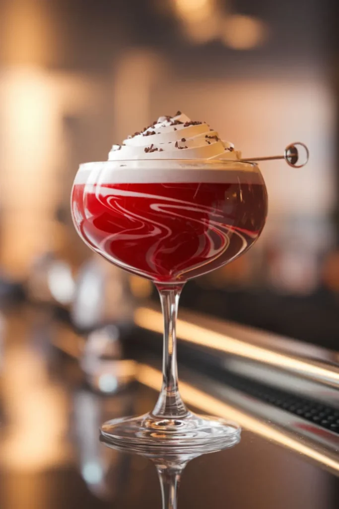 Red Velvet Chocolate Martini