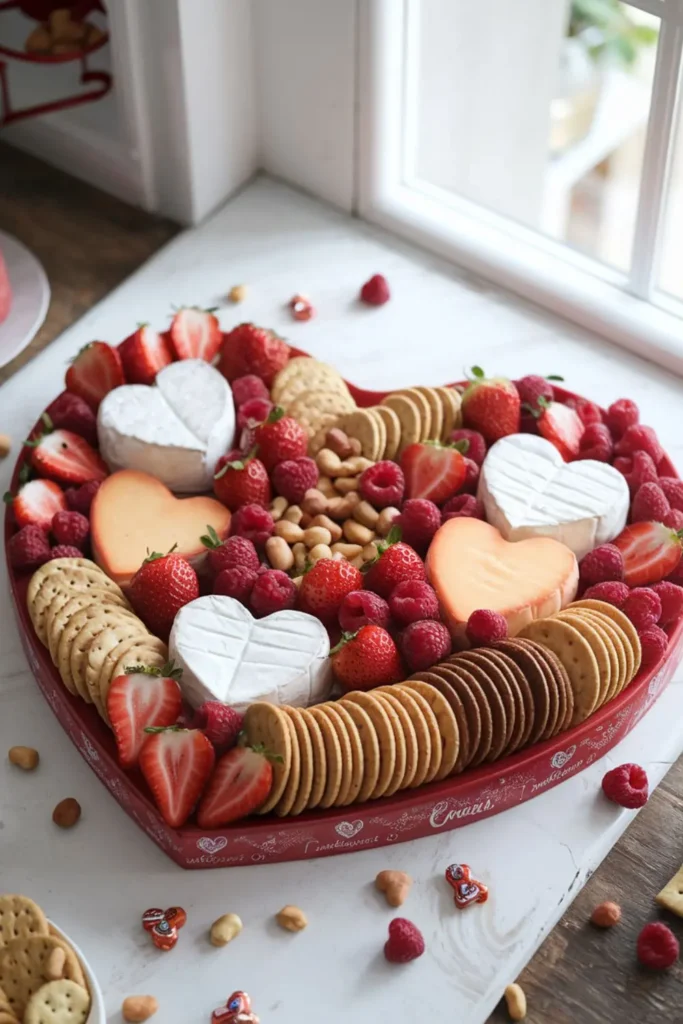 The Ultimate Party Centerpiece: Heart-Shaped Charcuterie Board