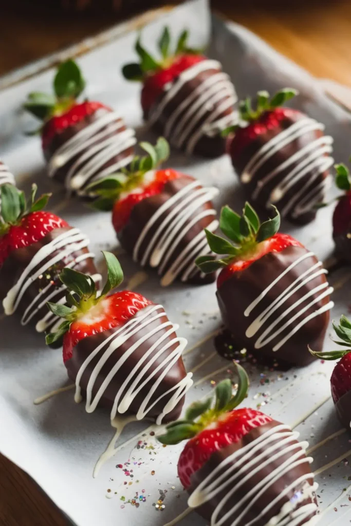 Chocolate-Dipped Strawberries