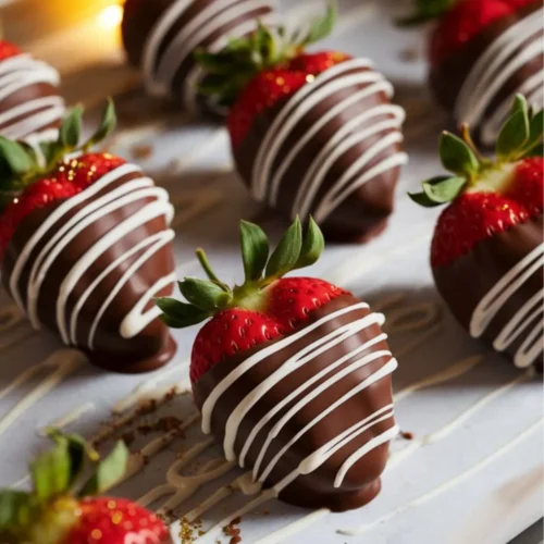 Chocolate-Dipped Strawberries